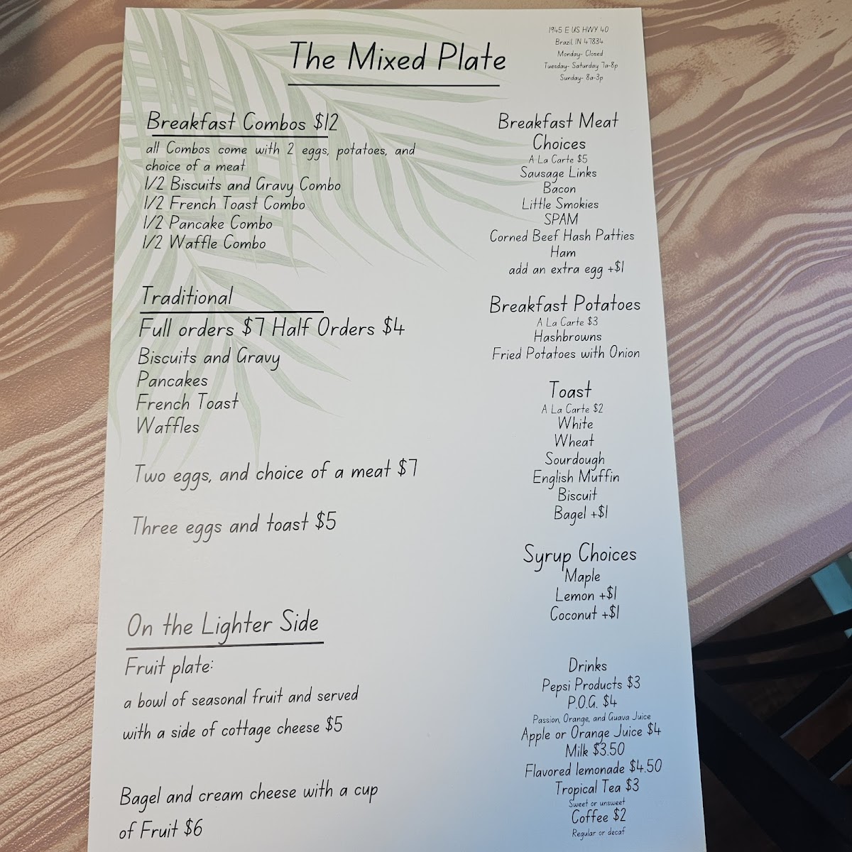 The Mixed Plate Menu-3